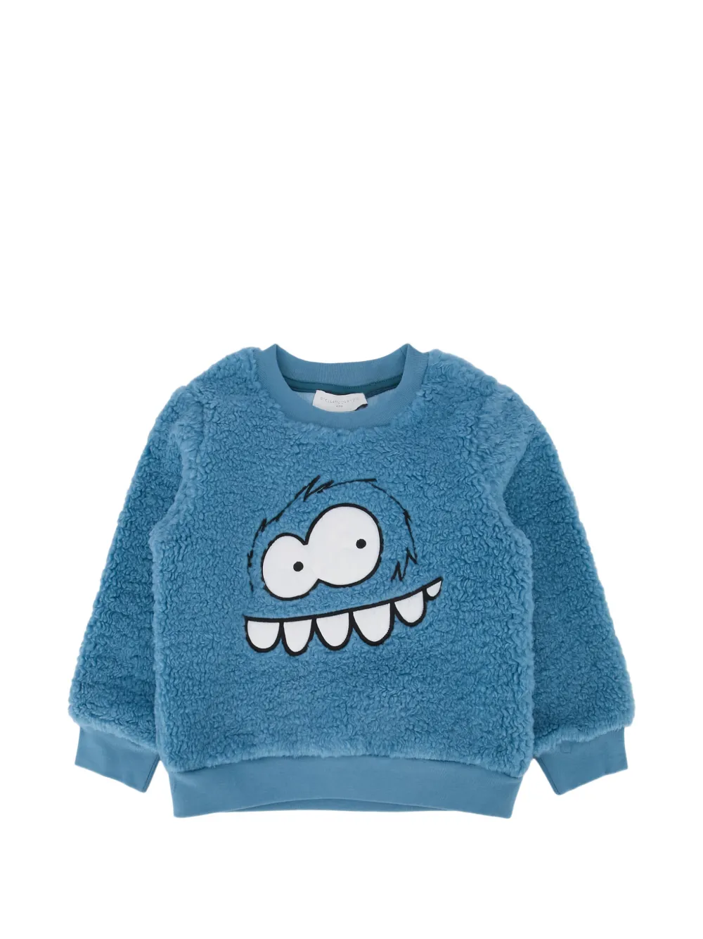 Stella McCartney Kids monster-motif sweatshirt - Blu