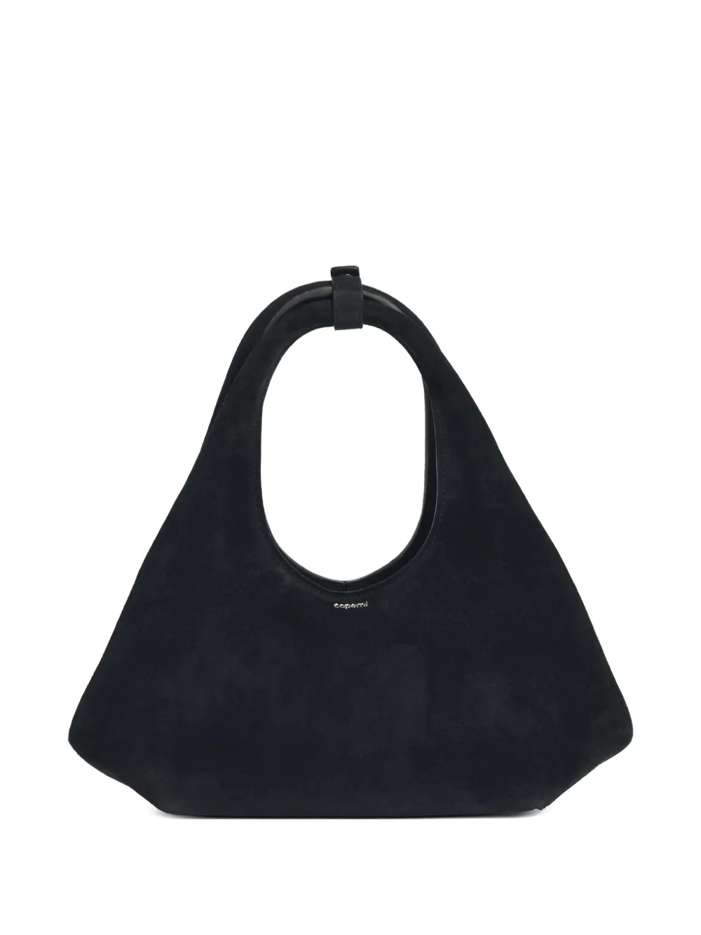 Coperni mini Folded leather tote bag - Nero