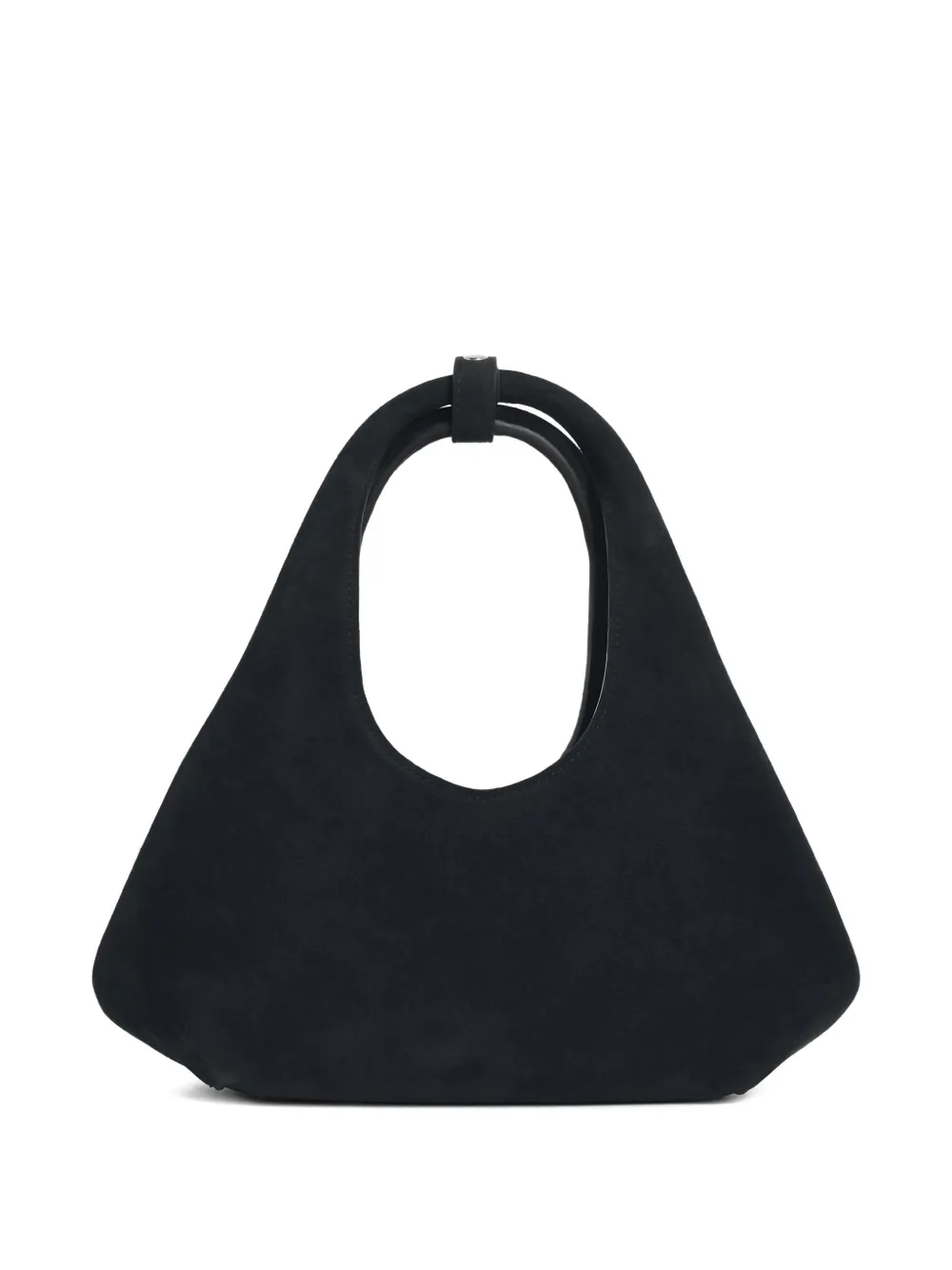  Coperni Mini Folded Leather Tote Bag - Black 