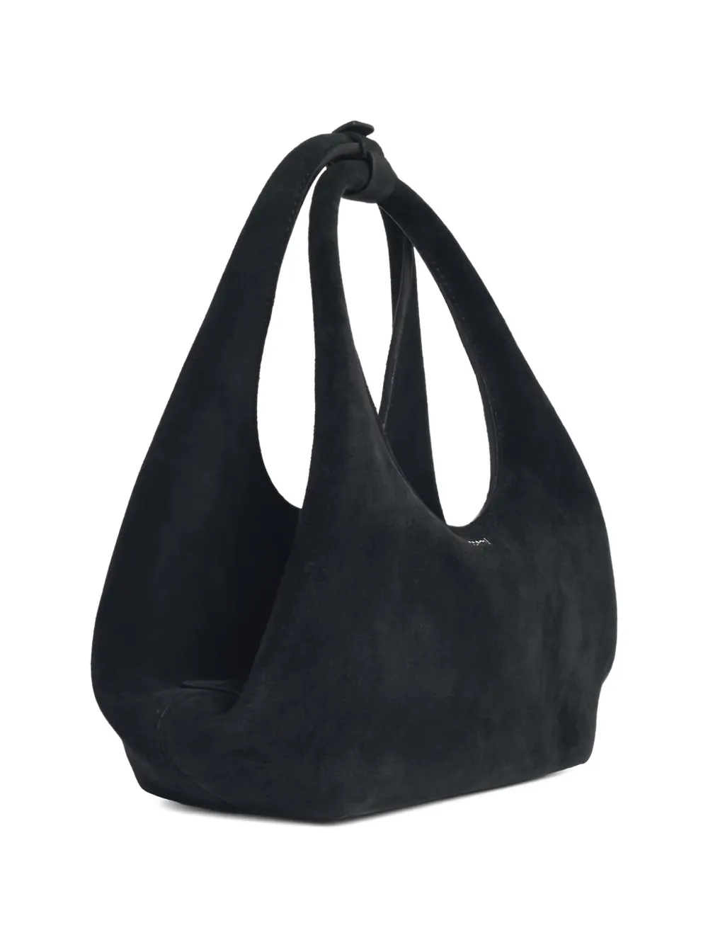  Coperni Mini Folded Leather Tote Bag - Black 