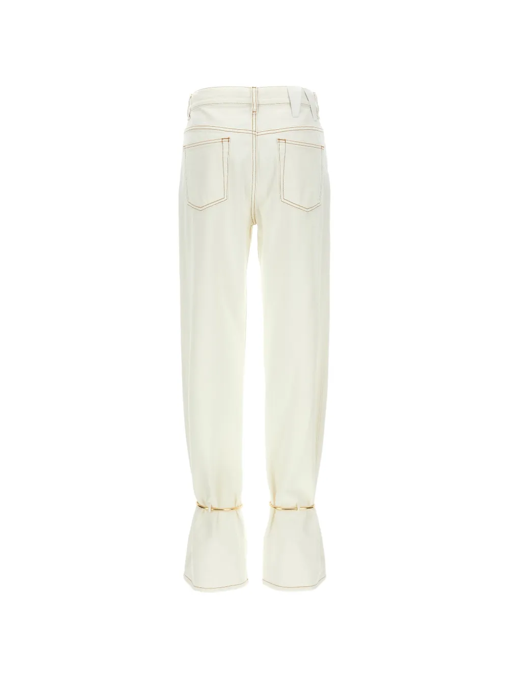 DARKPARK Marion jeans met ceintuur en zak Beige