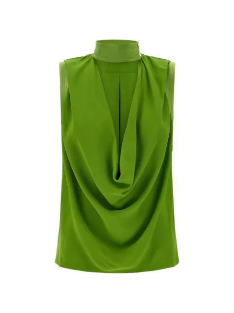 Elisabetta Franchi sleeveless draped top