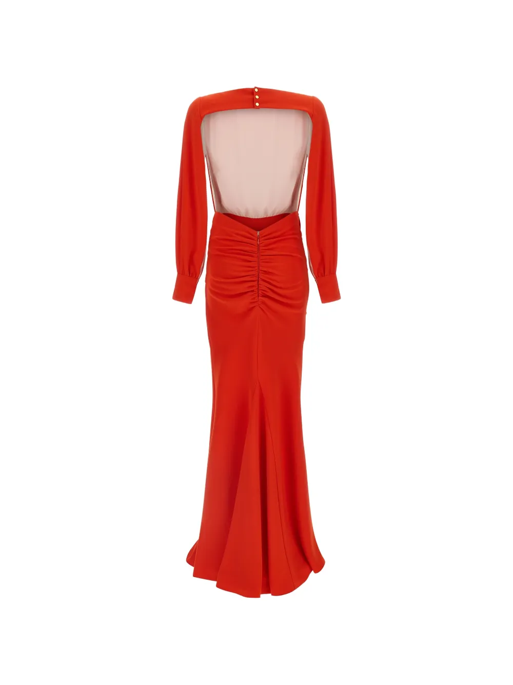 Red Carpet Padded Maxi Dress