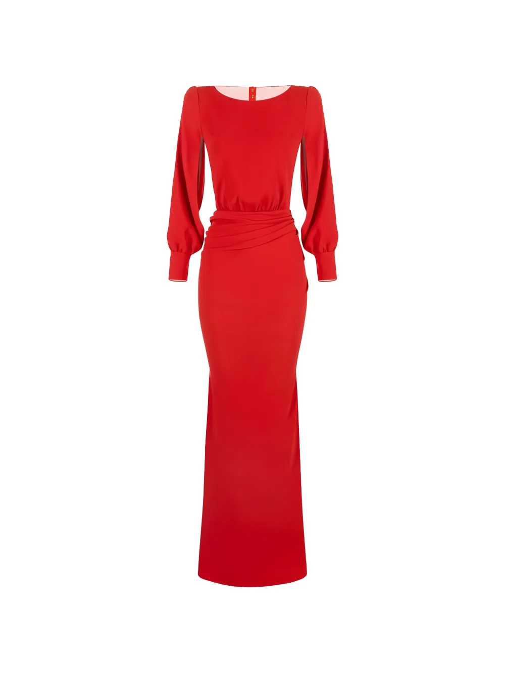 Elisabetta Franchi Red Carpet padded maxi dress - Rosso