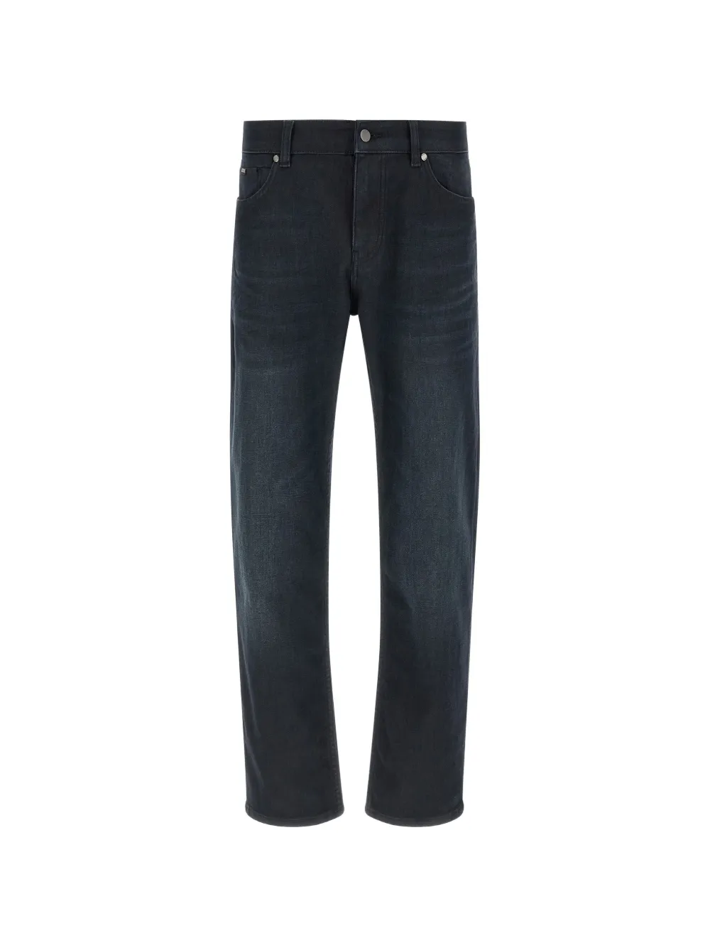 BOSS P-Delaware belt-loop pocet jeans - Blu