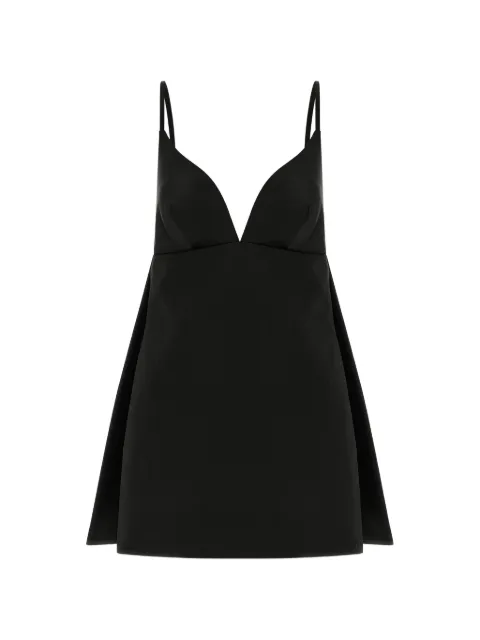 Elisabetta Franchi Duchesse V-neck mini dress