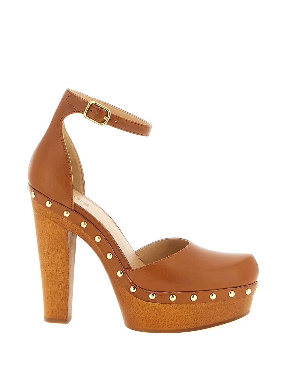 Chloé Lola studded pumps - Marrone
