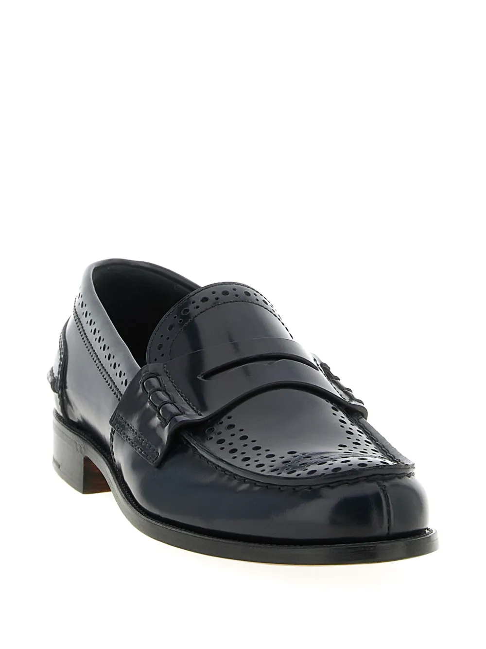 Church's Robin leather loafers Blauw