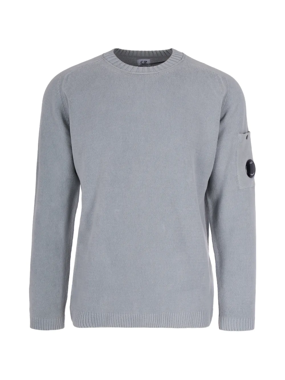 C.P. Company long-sleeve round-neck sweater - Blu