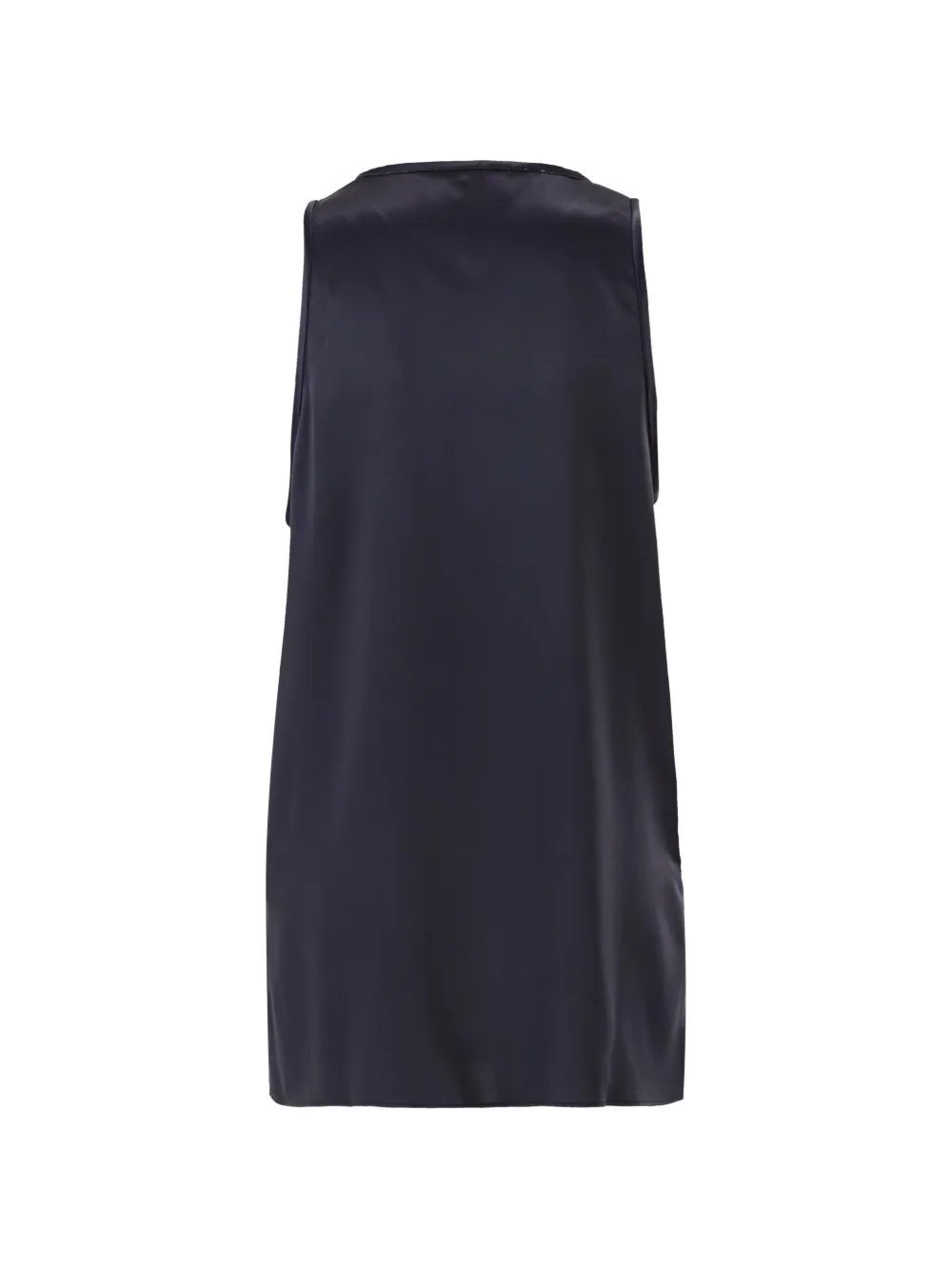 Brunello Cucinelli Mouwloze blouse Blauw
