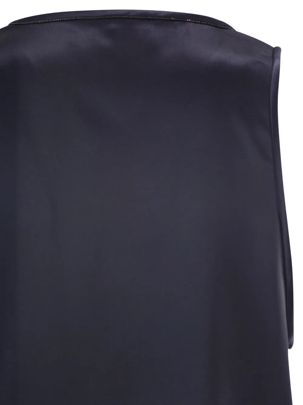 Brunello Cucinelli Mouwloze blouse Blauw