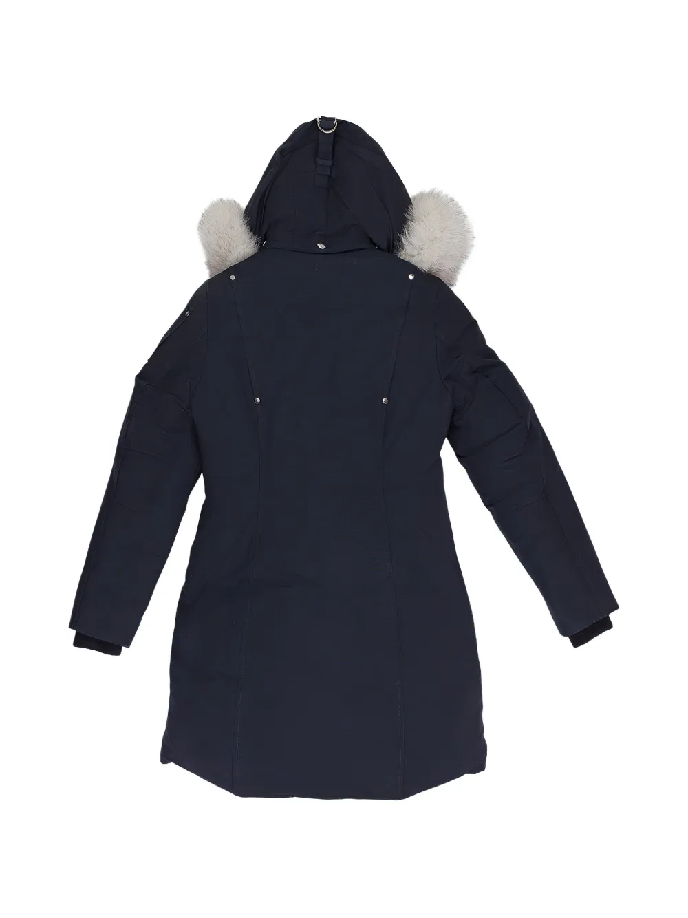  Moose Knuckles Hooded Parka Coat - Blue 