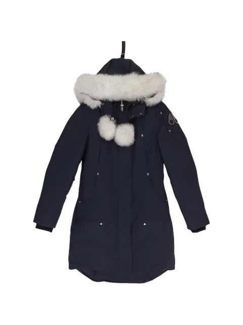 Moose Knuckles hooded parka coat