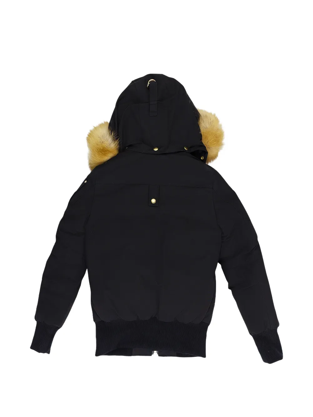  Moose Knuckles Saint Flavie Faux-fur-trim Bomber Jacket - Black 