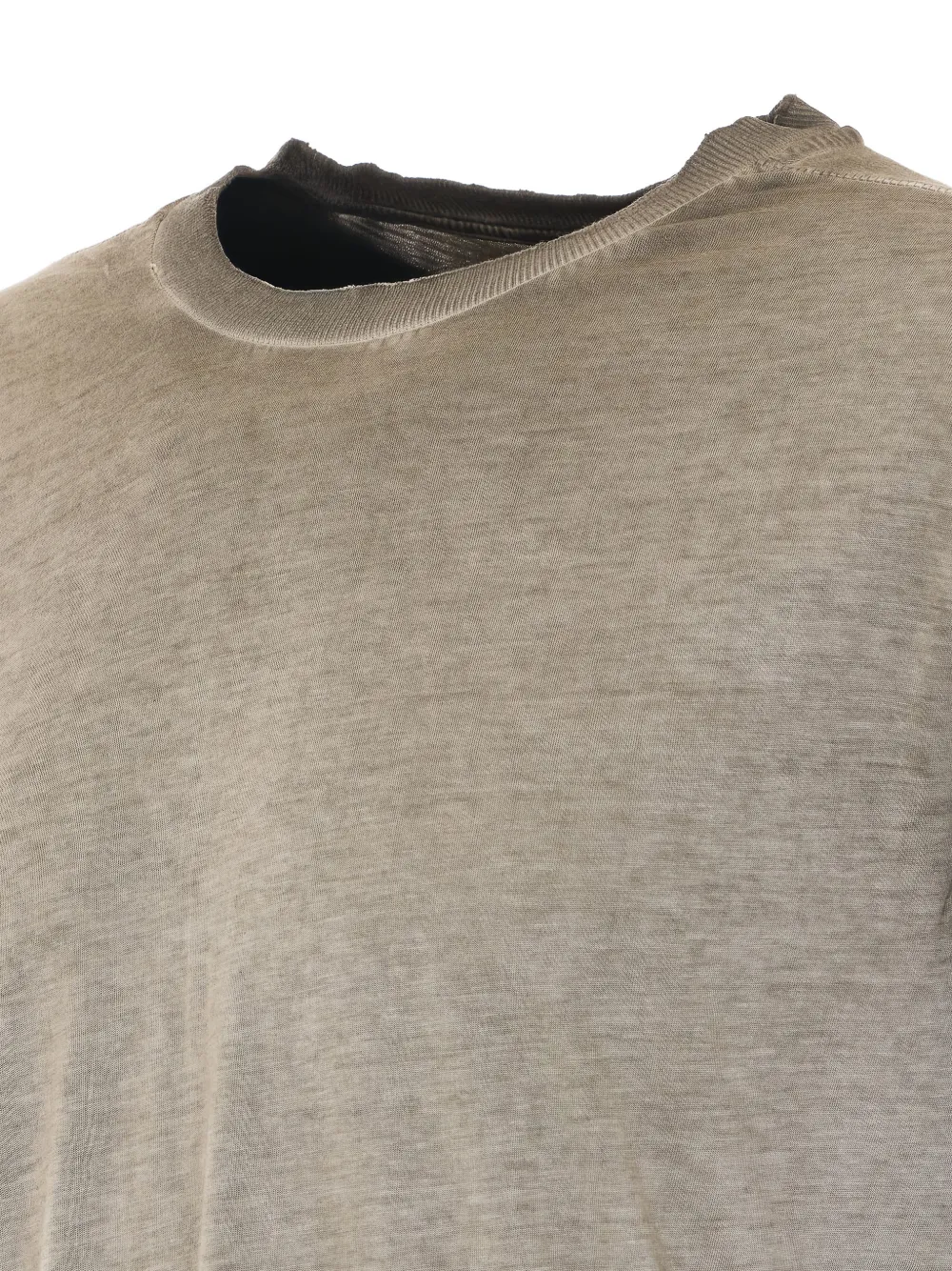  Thom Krom T-shirt Con Effetto Vissuto - Toni Neutri 