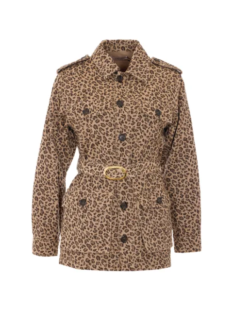 TWINSET leopard-pattern jacket