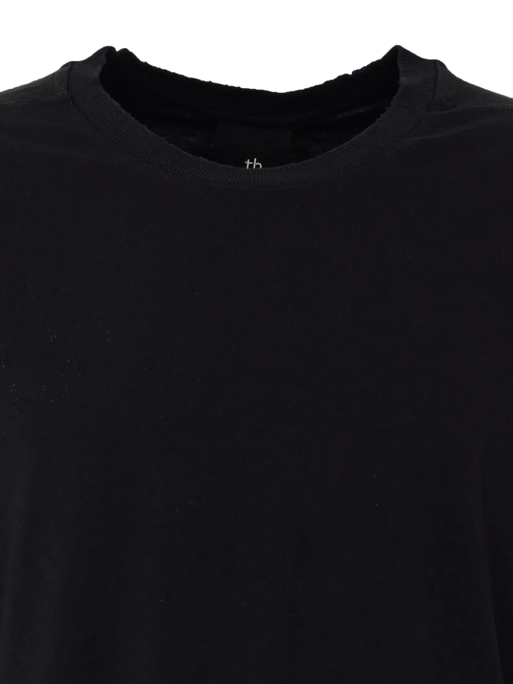 Thom Krom T-shirt met ronde hals Zwart