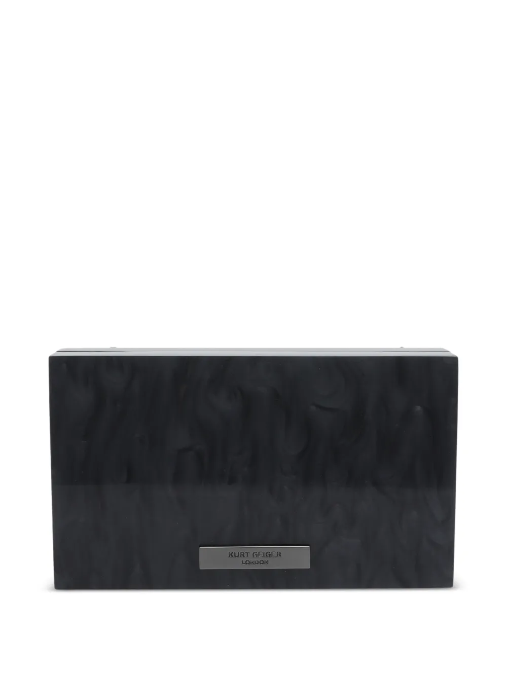  Kurt Geiger London Crystals Box Clutch Bag - Black 