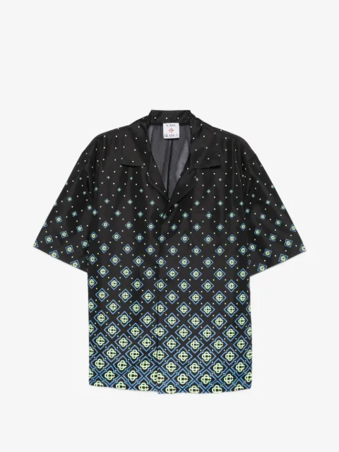 Casablanca chemise à motif géométrique