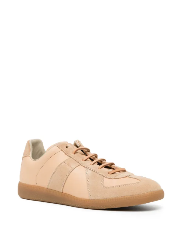 ⚪*️様 MM6 maison margiela fake leather sh MM6 Maison Margiela Replica Trainers | Neutrals | FARFETCH KW