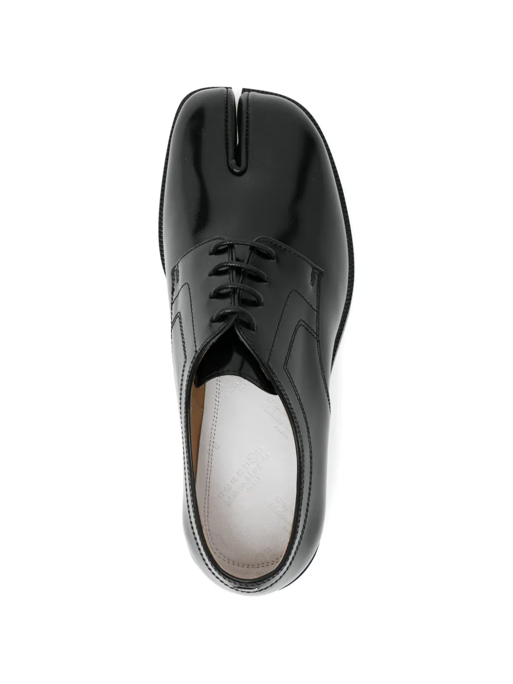 MM6 Maison Margiela Tabi veterschoenen Zwart