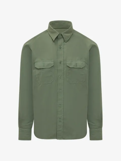 TOM FORD buttoned flap-pocket shirt