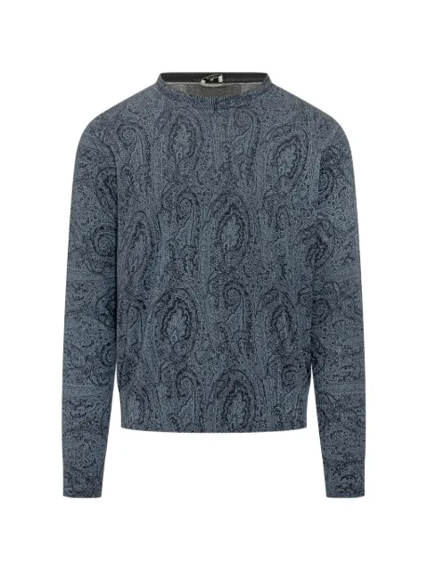 ETRO paisley crew-neck sweater