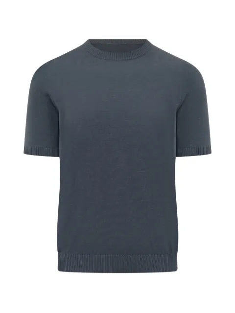 Malo short-sleeves crew-neck sweater