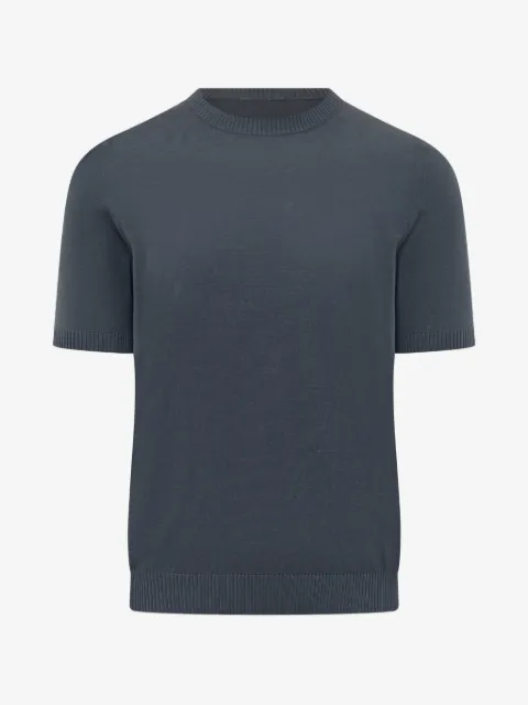 Malo short-sleeves crew-neck sweater