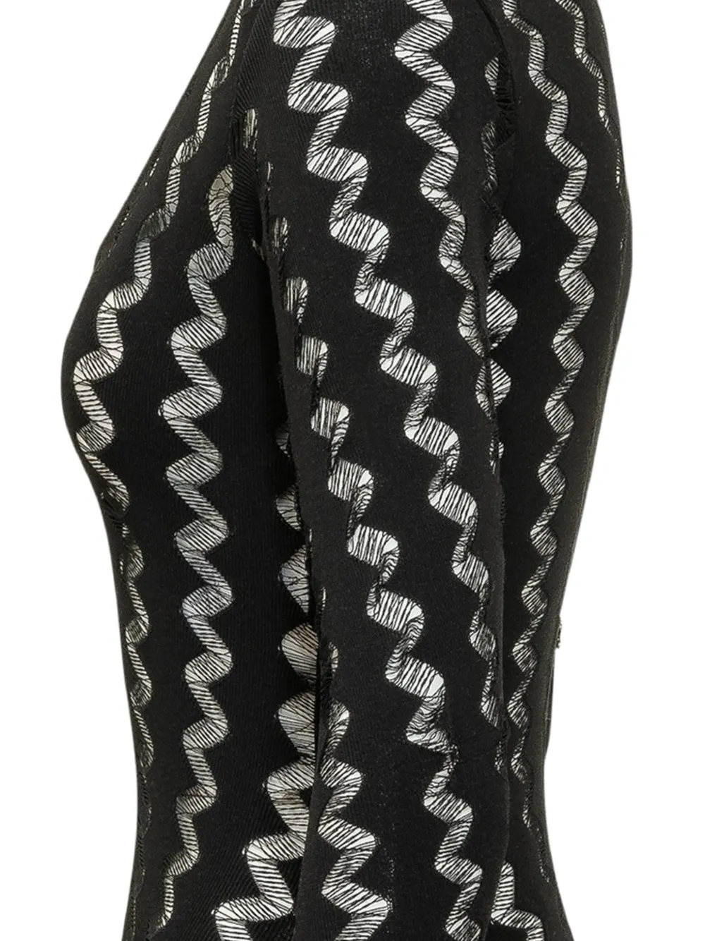 Zigzag V-Neck Body