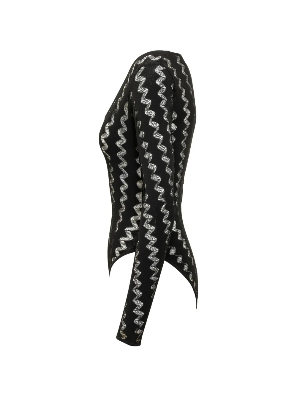 Zigzag V-Neck Body