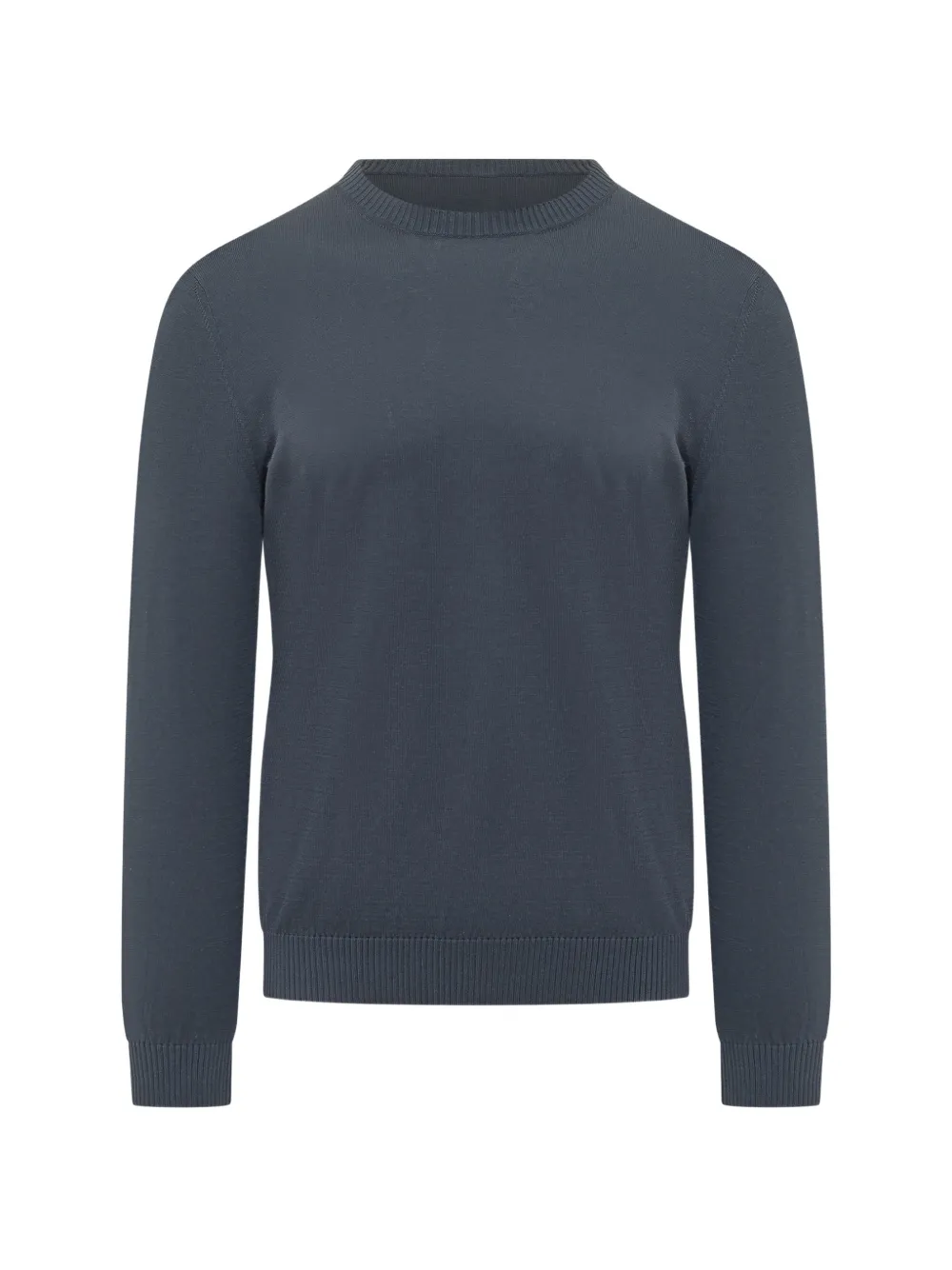 Malo Blue Solid Regular Sweaters In Multi