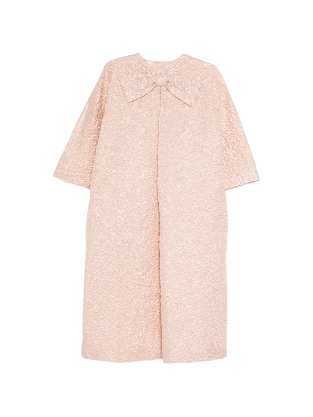  Dice Kayek Sculptural Mrtallic Coat - Pink 