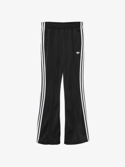 adidas stripe flared trousers