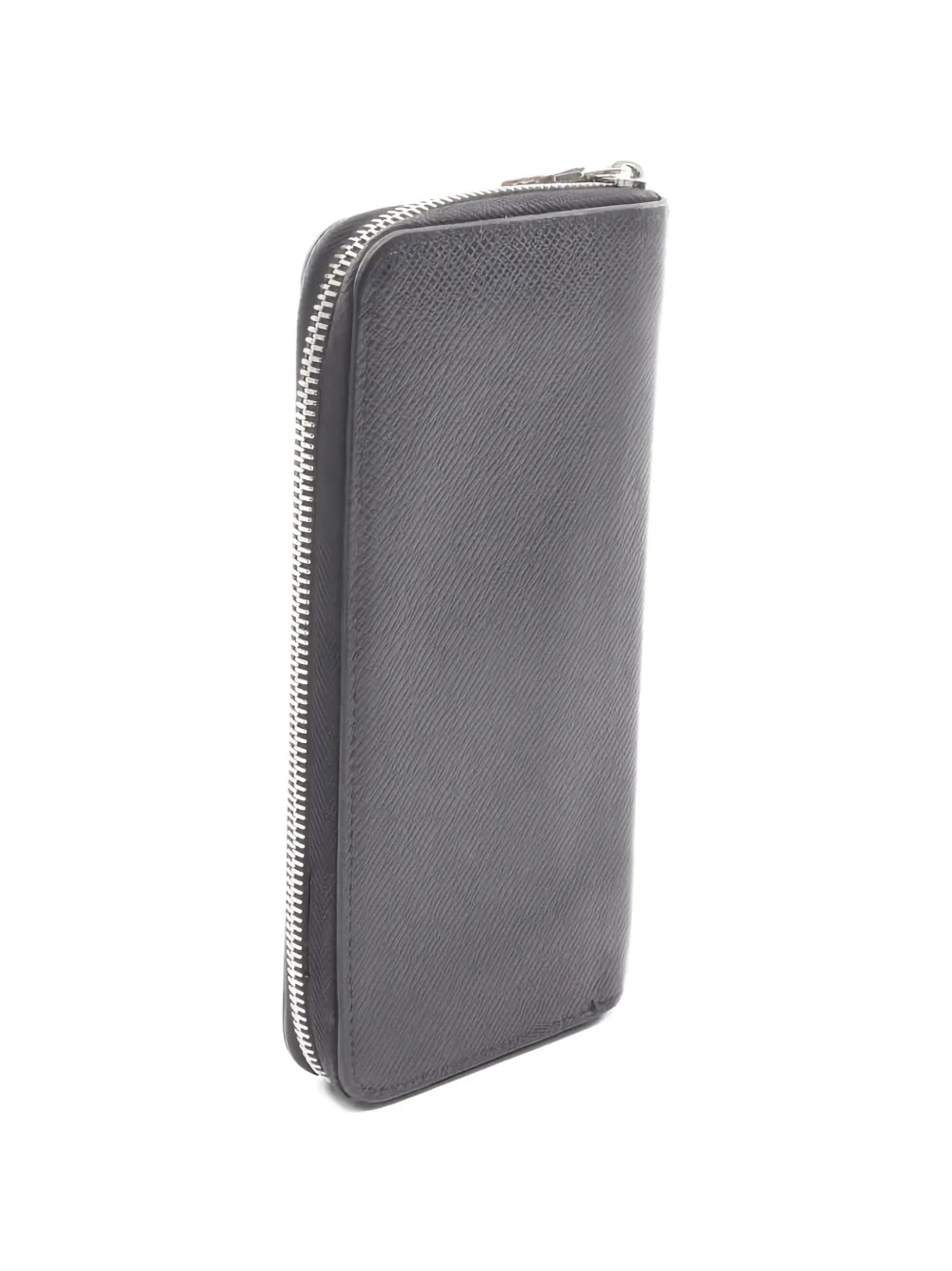 Louis Vuitton Pre-Owned 2019 zipped leather wallet - Grigio