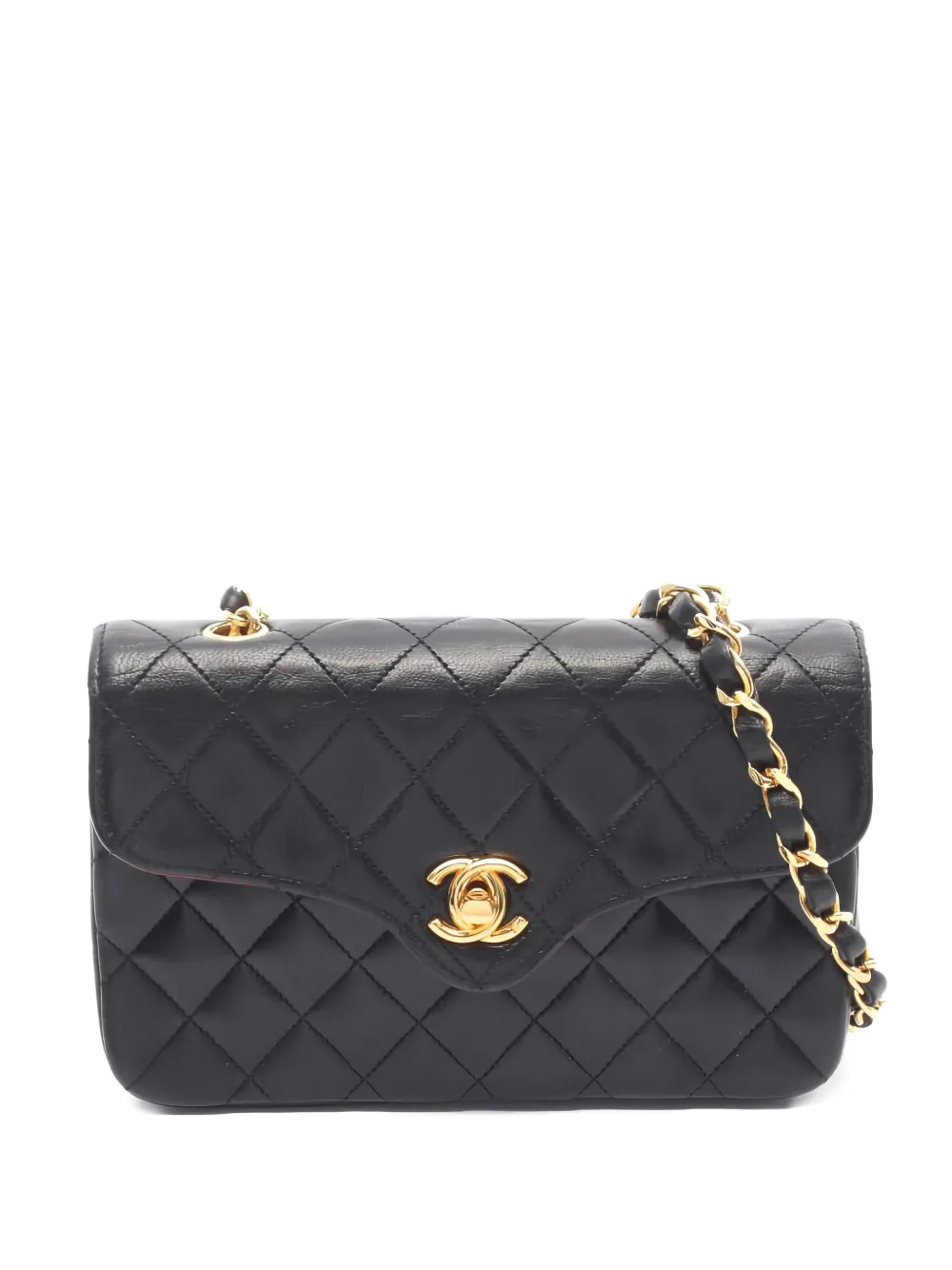 CHANEL Pre-Owned 1986-1988 mini Matelasse shoulder bag - Nero