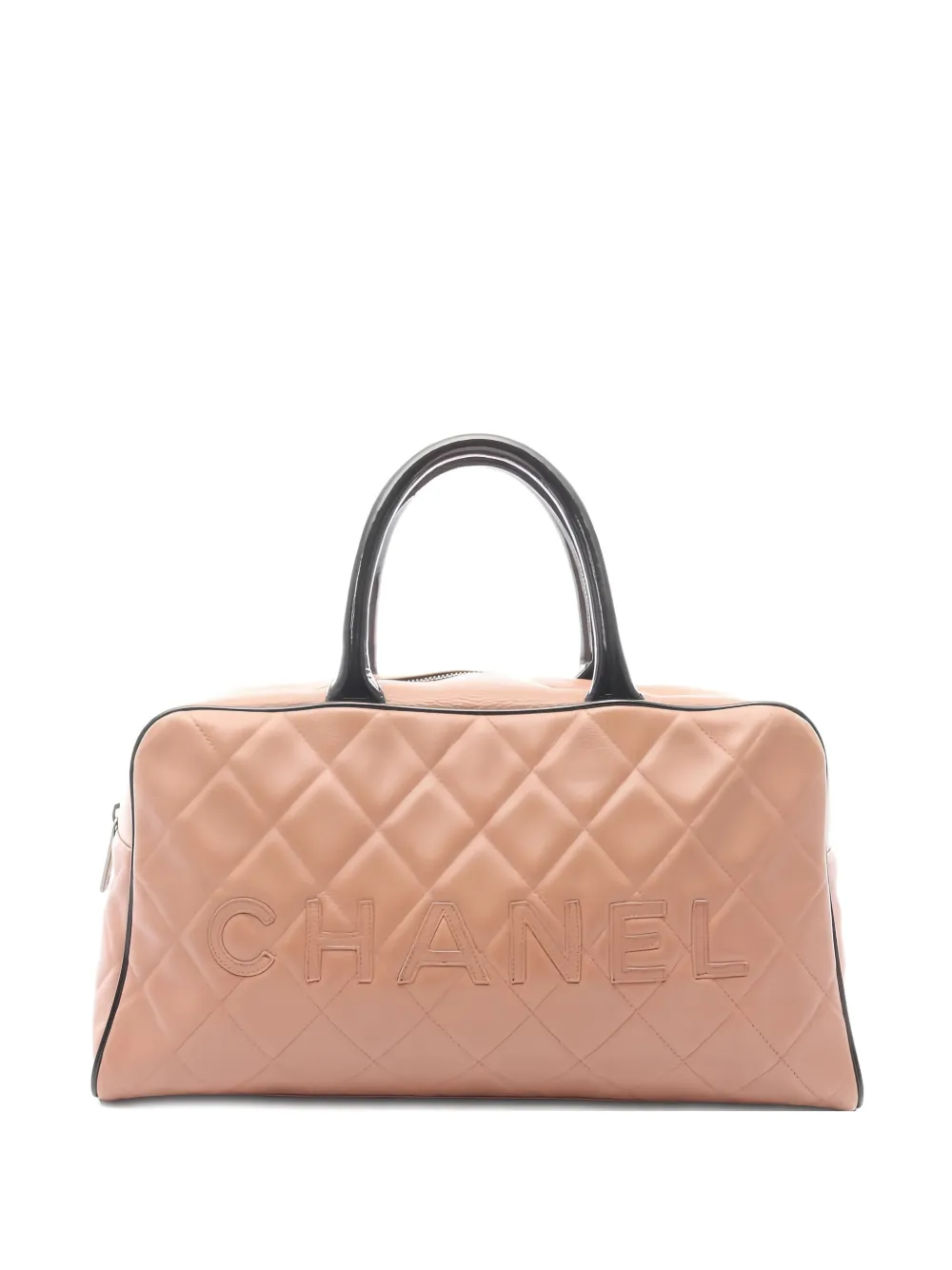 CHANEL Pre-Owned 2000-2002 matelassé handbag - Toni neutri