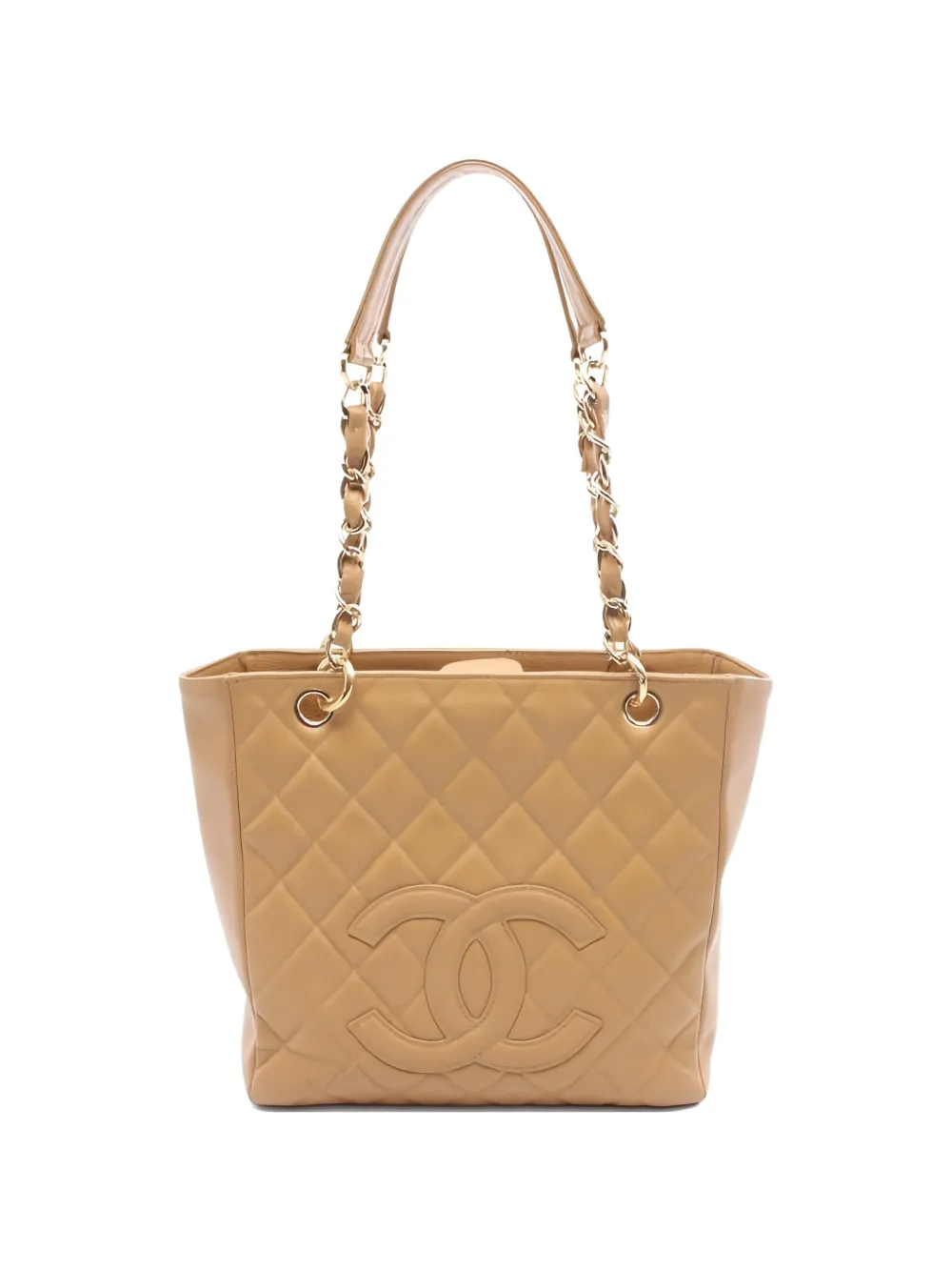 CHANEL Pre-Owned Borsa tote Petite Shopping 2003-2004 - Toni neutri