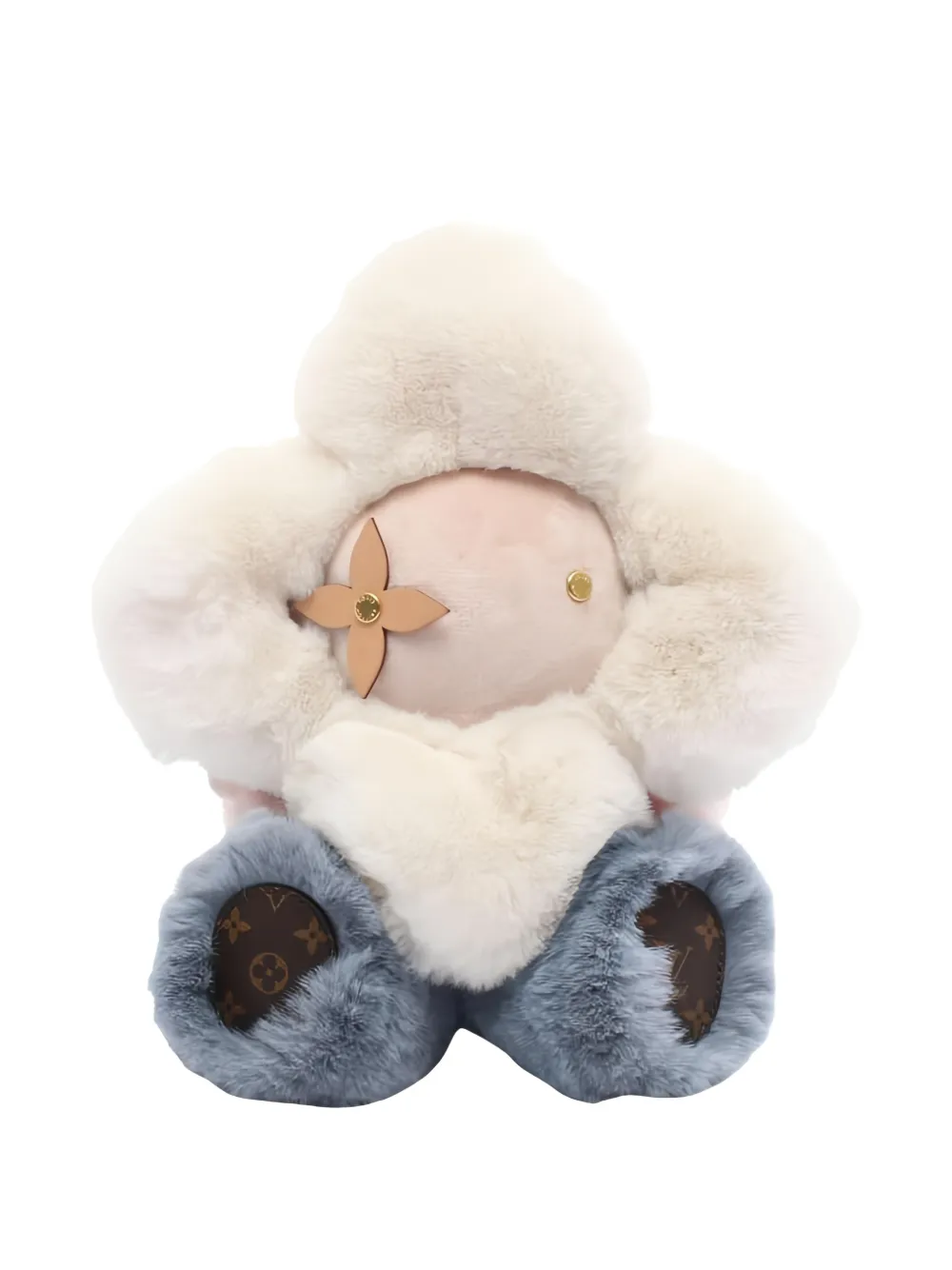 Pre-owned Louis Vuitton 2021 Vivienne Stuffed Toy In Neutral