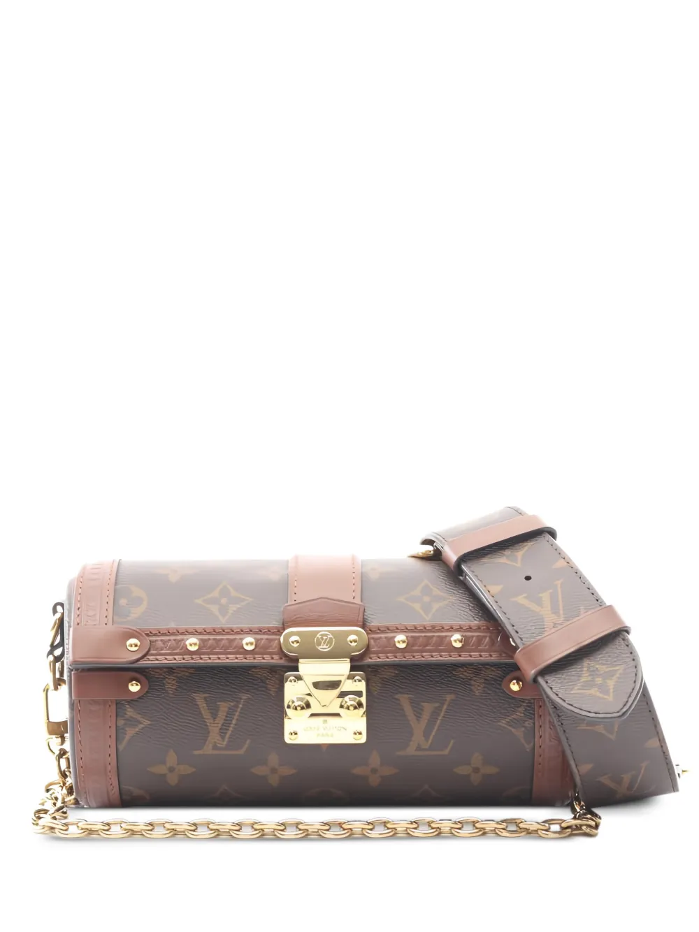 Louis Vuitton Pre-Owned 2010s monogram chain handbag - Marrone