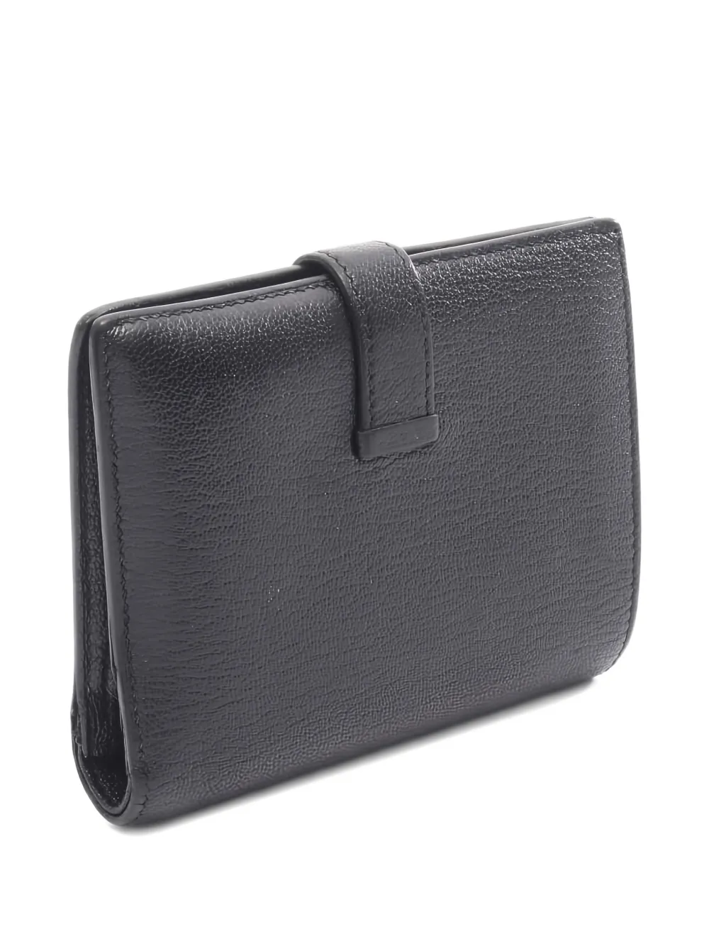 Hermès Pre-owned 2018 Bearn Bi-fold Wallet in Black, view 2