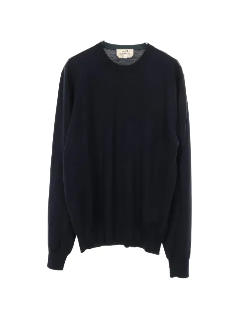 Hermès Pre-Owned 2000s knit crew-neck sweater