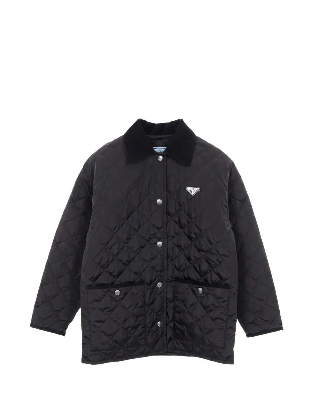 Prada Pre-Owned Giacca Re-Nylon trapuntata 2010 - Nero