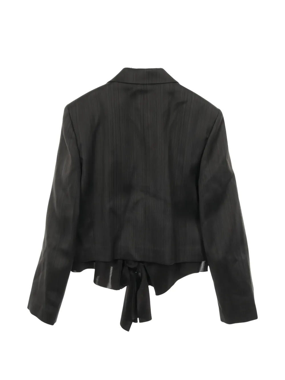 2010s Ribbon-Detail Blazer
