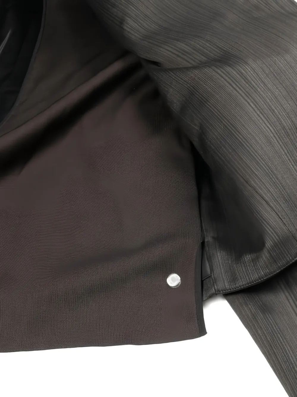 2010s Ribbon-Detail Blazer