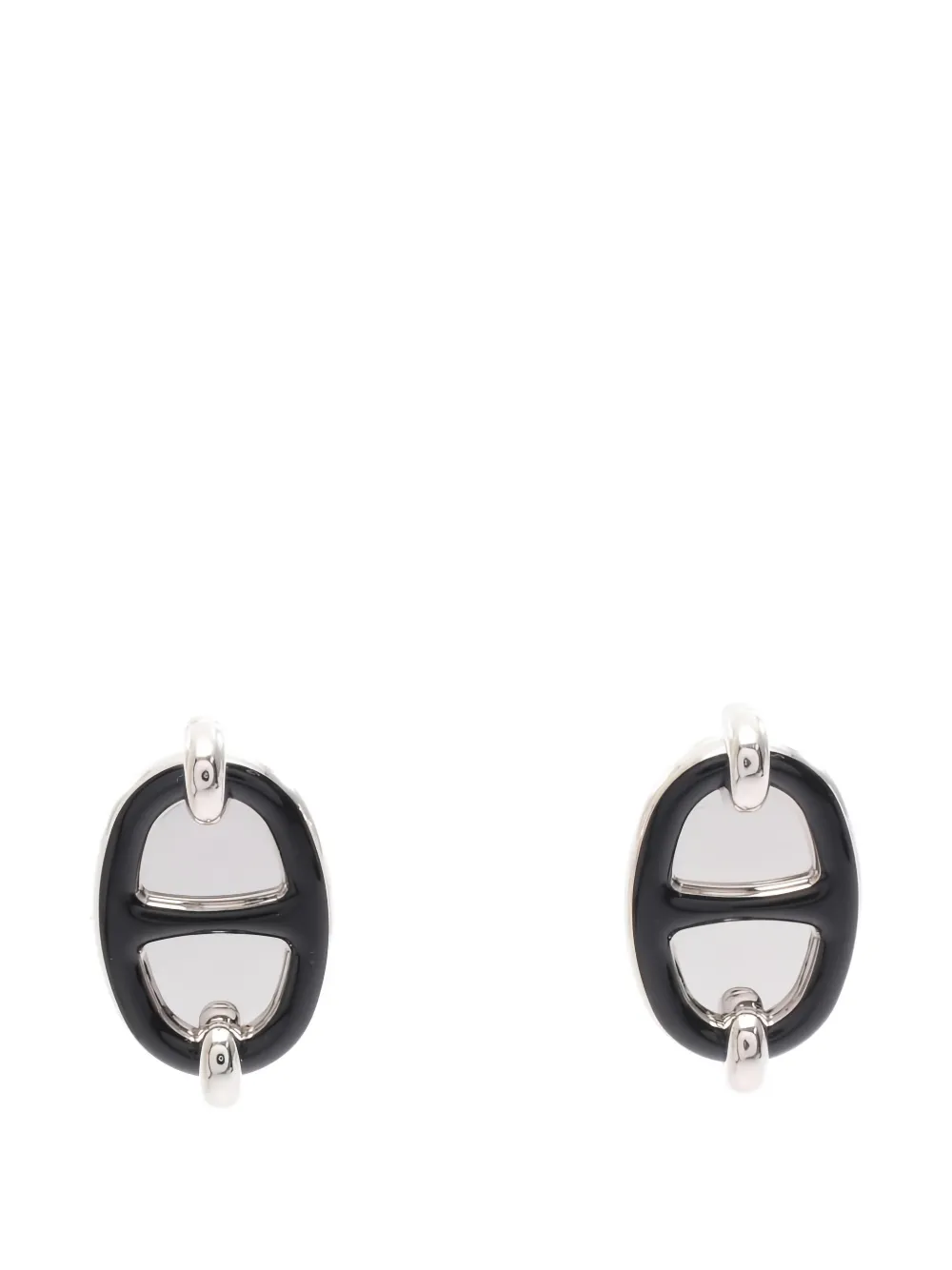 Hermès Pre-Owned 2010s Mailon earrings - Argento