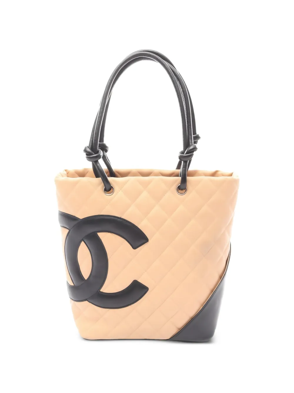 CHANEL Pre-Owned 2003-2004 Cambon Ligne tote bag - Toni neutri