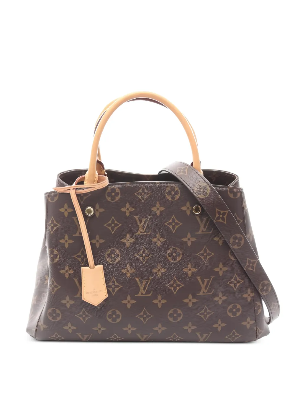 Louis Vuitton Pre-Owned 2015 monogram two-way handbag - Marrone