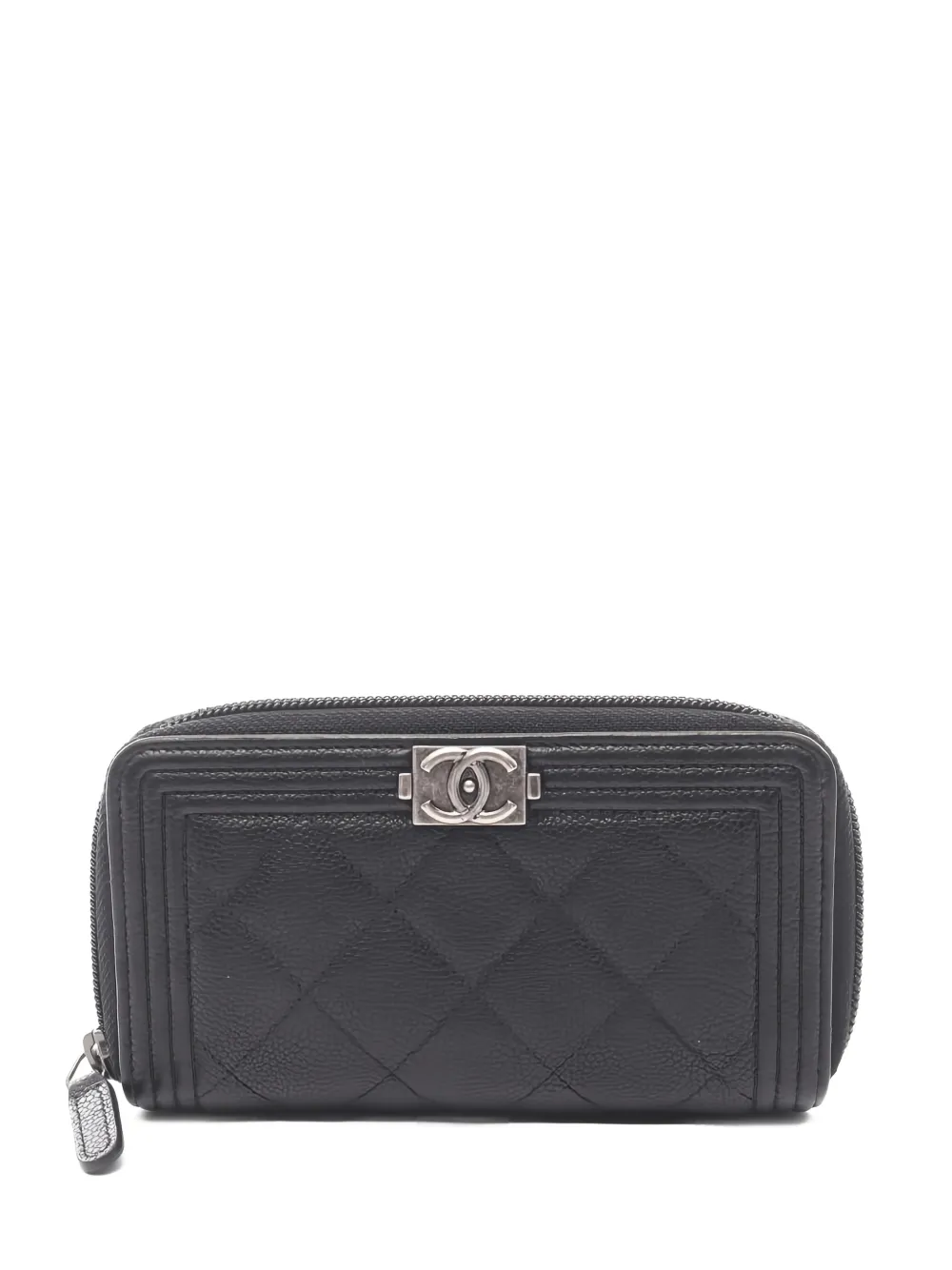 CHANEL Pre-Owned 2016-2017 Chanel Boy wallet - Nero