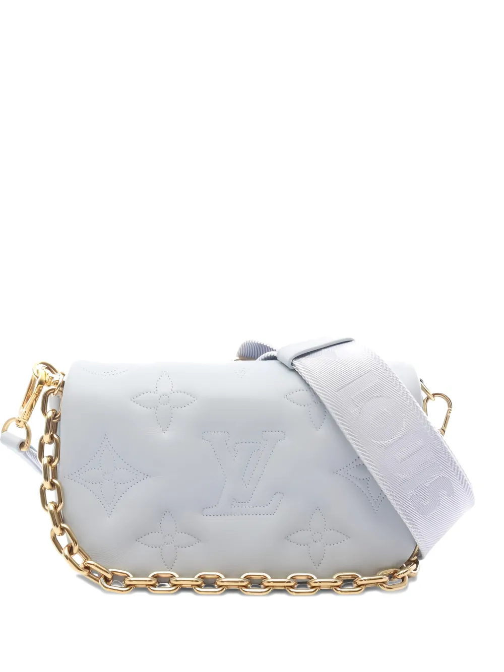 Louis Vuitton Pre-Owned leather chain wallet - Blu